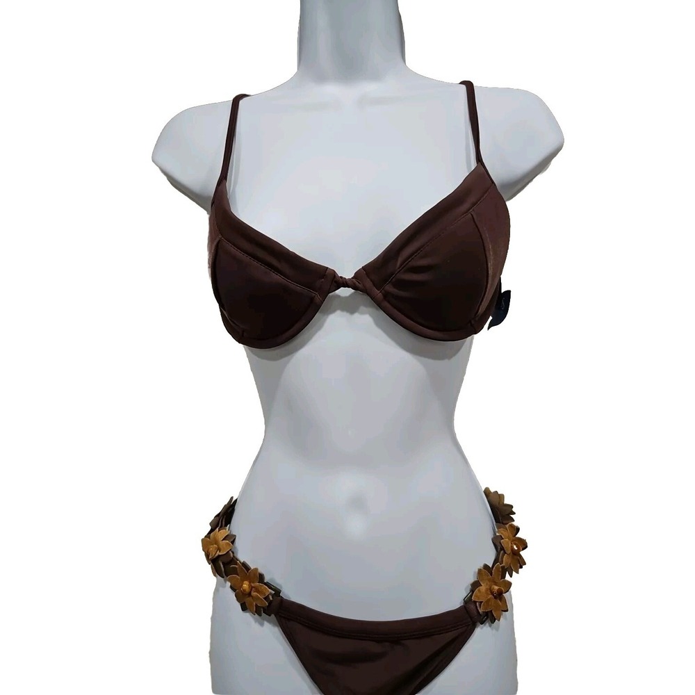 Bikini Swimwear Bathing Suit New Tag Buzios Brazil  Medium Beach Pool Party Sexy